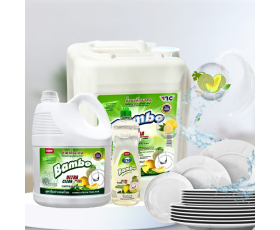 NƯỚC RỬA CHÉN BAMBO 720ML - 3.4KG - 9.5KG 