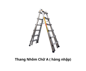Thang nhôm chữ A (Hàng nhập)