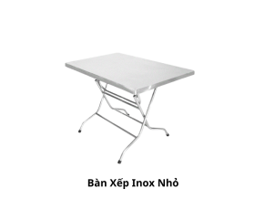 Bàn xếp Inox nhỏ
