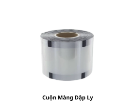 Cuộn màng dập ly  (không in hình)