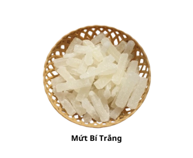 Mứt bí trắng