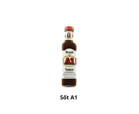 Sốt A1 Sauce Original England chai 240g 