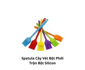 Spatula Cây Vét Bột Phới Trộn Bột Silicon