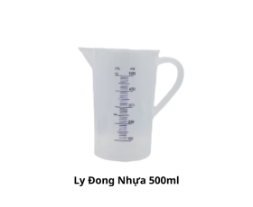 Ly đong nhựa 500ml