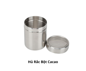 Hũ rắc bột Cacao