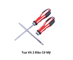 Tua Vít 2 Đầu Cờ Mỹ 6mm